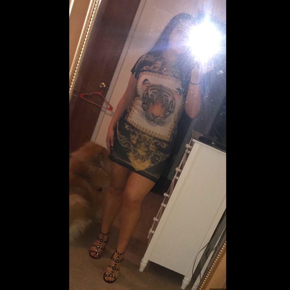 Fashion nova tiger dress